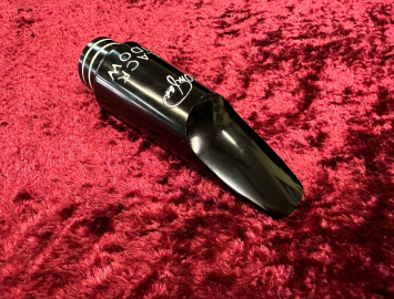10MFan 'Black Widow' 7* Hard Rubber Mouthpiece for Tenor Saxophone